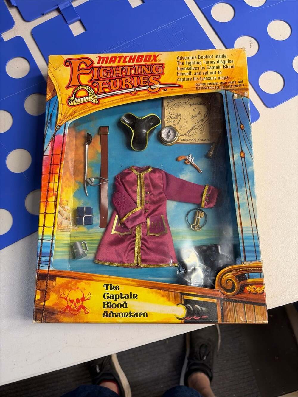 Matchbox Fighting Furies The Captain Blood Adventure Outfit Boxed 1974 vintage